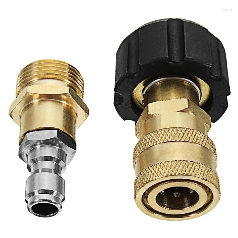 Lance High Pressure Washer Foam Washing Machine M22 Threaded Nozzle Quick Connect Connector Head