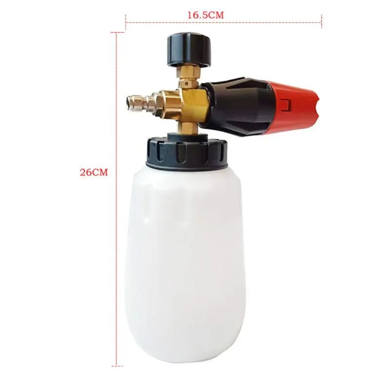 Water Gun & Snow Foam Lance Washer High Pressure Bottle Spray For Car WashingWater