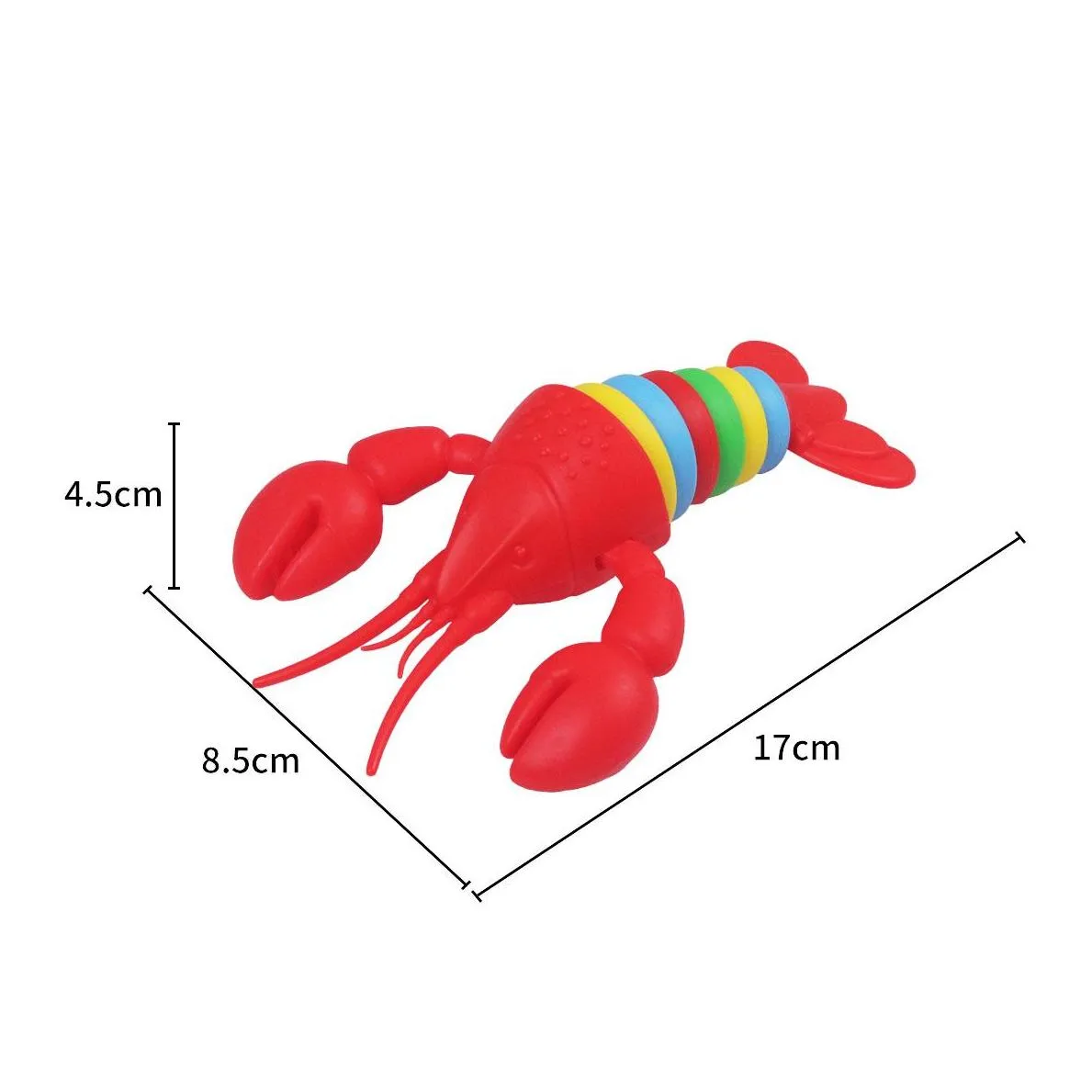 Party Favor Luminous Fidget Lobster Toys Slug Sensory Decompression Relieve Kids Birthday Drop Delivery Home Garden Festive Supplies E Dhie4