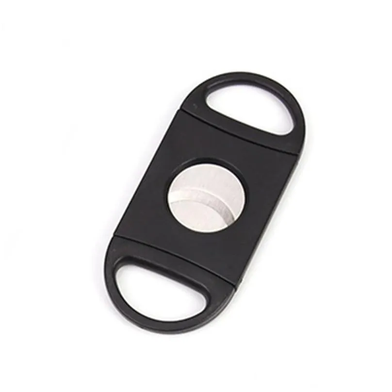 plastic cigar knife portable manual cigar cutter household smoking accessories 3 colors