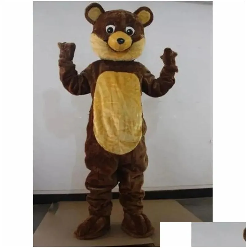 2024 Hot Sales Cute Teddy Bear Mascot Costume Carnival Party Stage Performance Fancy Dress for Men Women Halloween Costume