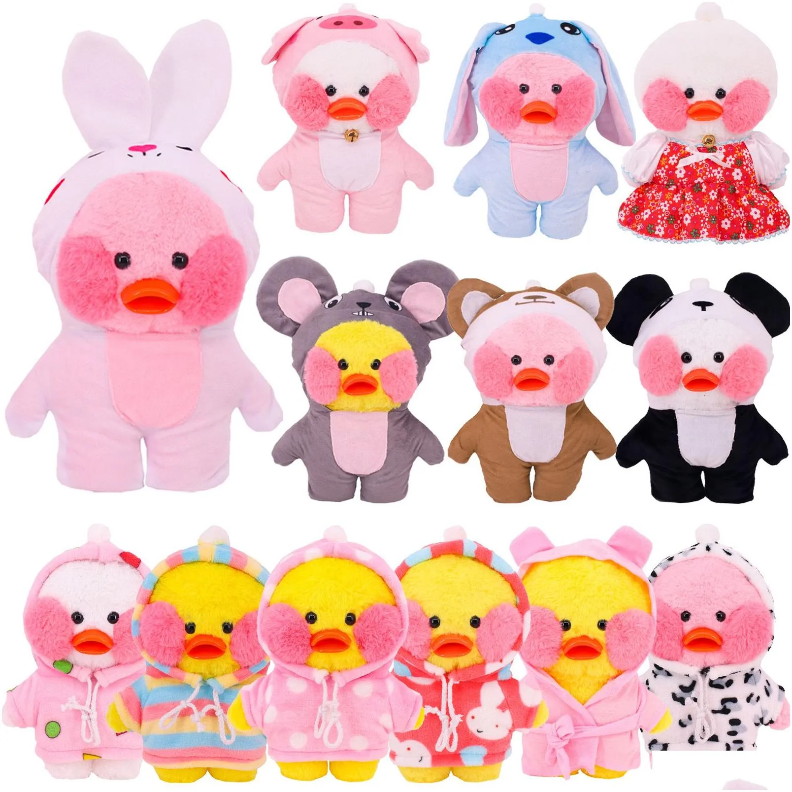 Doll Apparel 30Cm Lalafanfan Duck Dressing Accessories Drop Delivery Toys Gifts Dolls Dhy4F