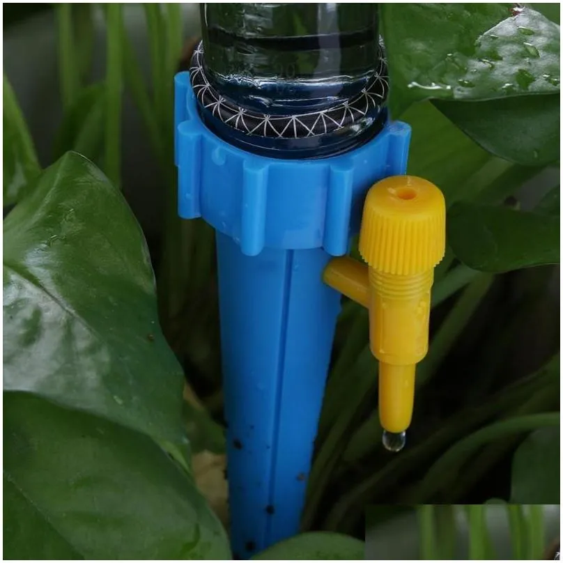 Watering Equipments 1/12Pcs Drip Irrigation System Matic Spike For Plants Flower Indoor Household Waterers Bottle Drop Delivery Home G Dhrho