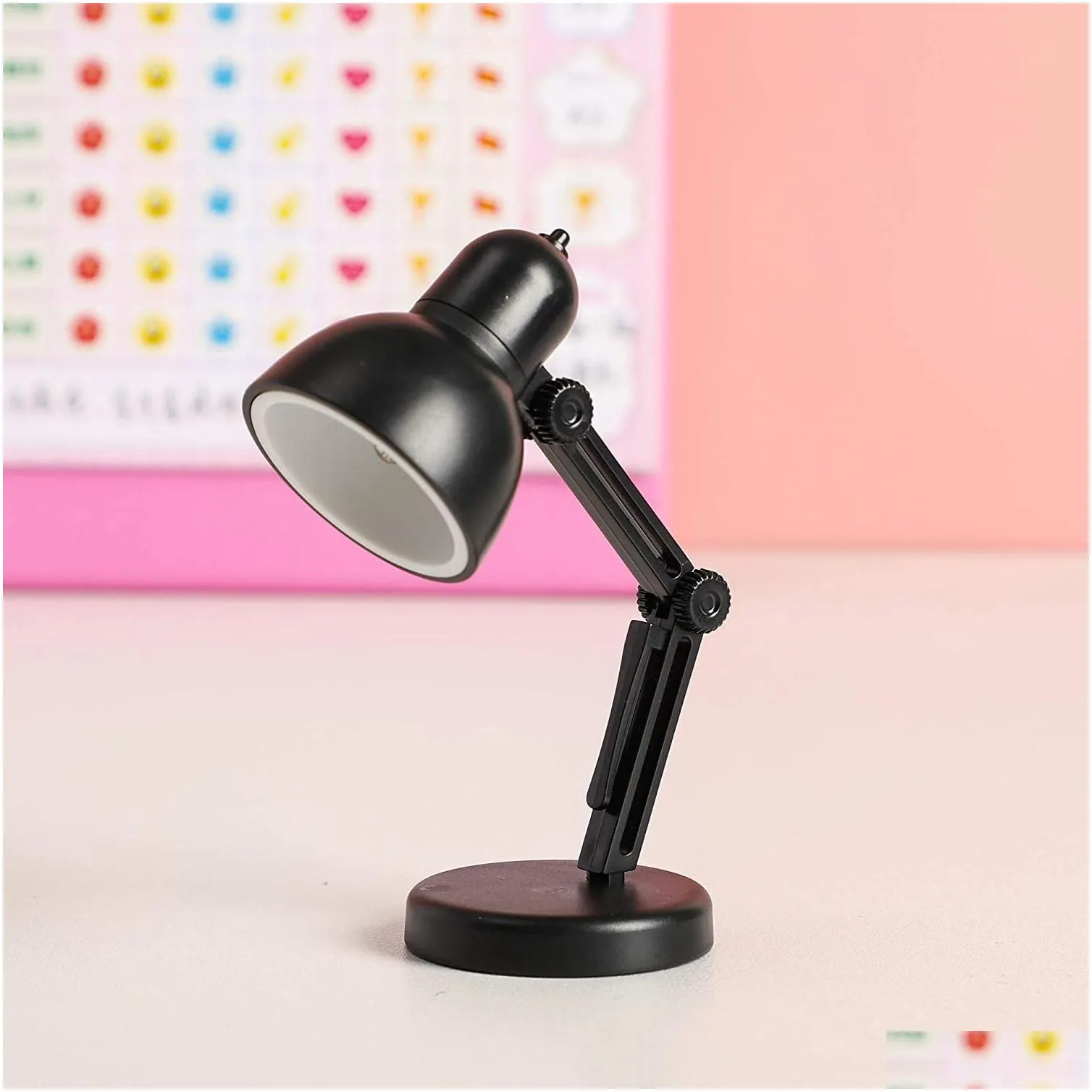 Novelty Items Led Mini Table Lamp Foldable Night Reading Book Lamps For Home Decor Room Computer Lights Eye Protections Study Travel D Dh6U5