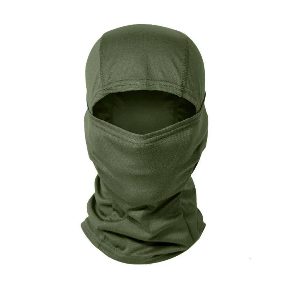 Others Tactical Accessories New Summer Clava Mask For Men Cycling Cap Motorcycle Sun Protection Fl Er Fishing Bandana Neck Scraf Ridi Ot9Yn