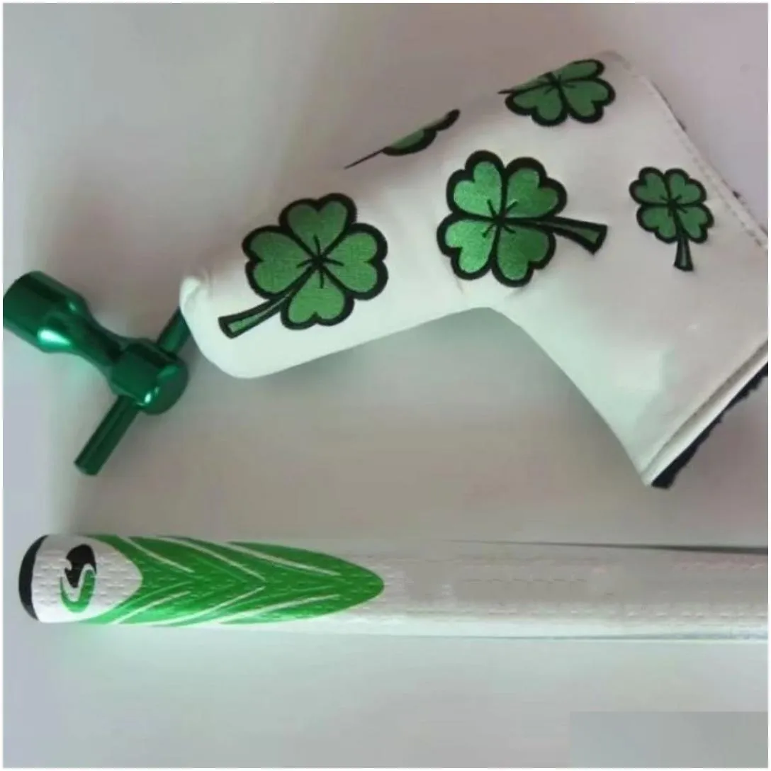 Golf Putter Select NEWPORT 2 Golf Clubs Silver Four Leaves Of Grass Limited Edition Contact Us To View Pictures Of The Product Itself