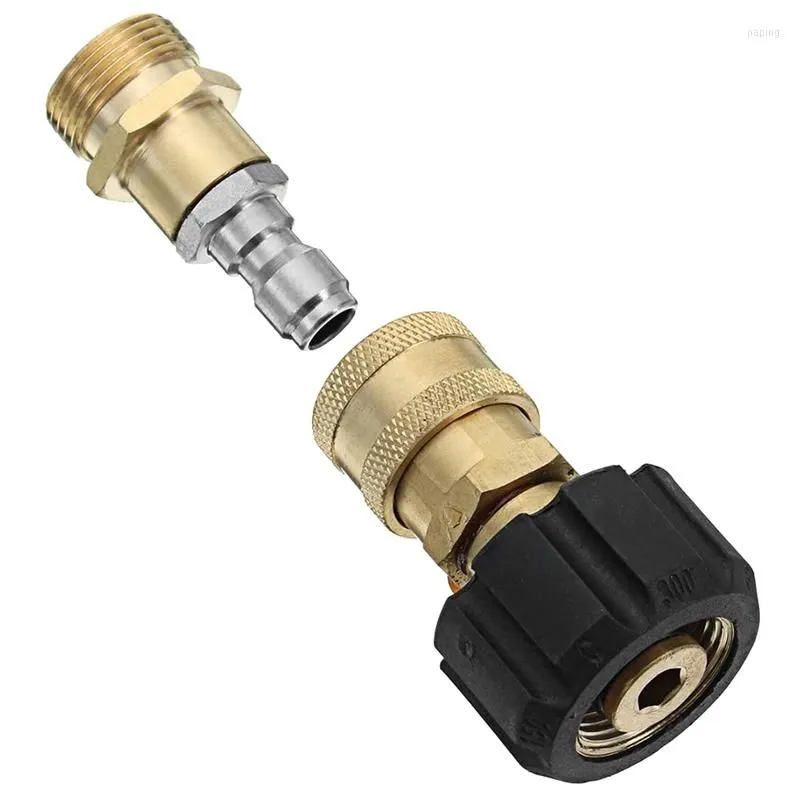 Lance High Pressure Washer Foam Washing Machine M22 Threaded Nozzle Quick Connect Connector Head