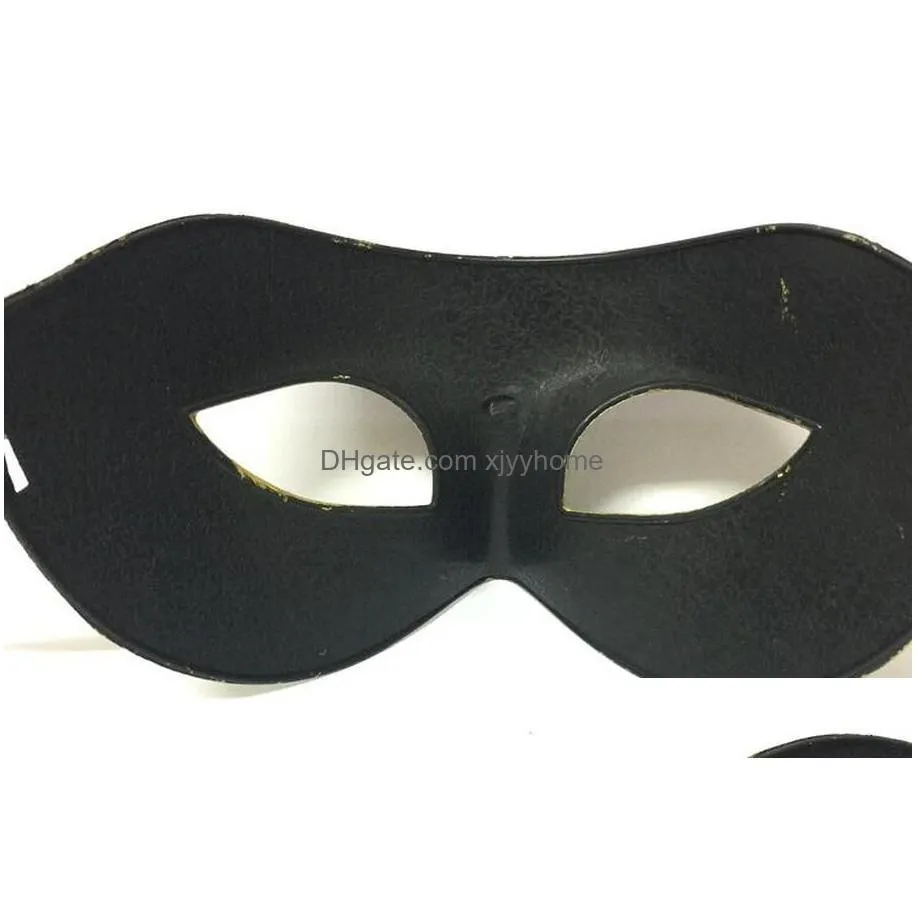Party Masks New Retro Plastic Roman Knight Mask Men And Women Masquerade Ball Favors Dress Up Mascara De Caballero Romano Plastico Kun Dhzoh
