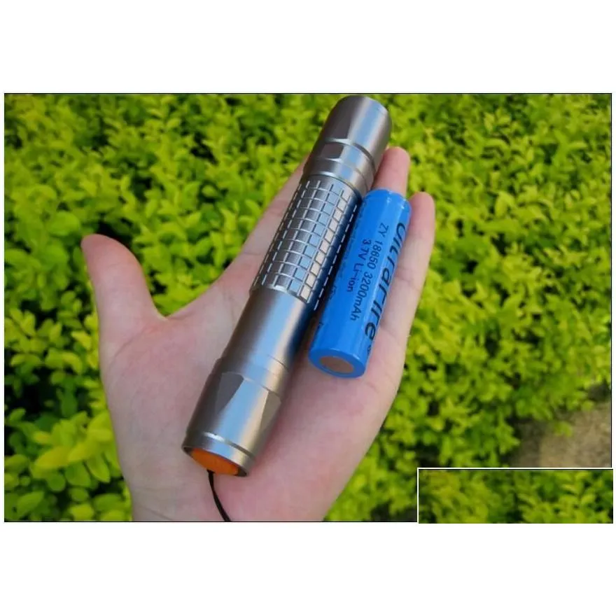 Laser Pointers New Most Powerf 50000M 532Nm 10 Mile Sos Lazer Military Flashlight Green Pen Light Beam Hunting Teaching Drop Delivery Dhl2F