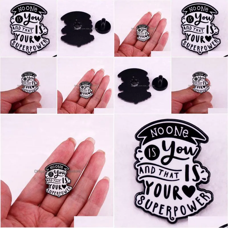 Pins, Brooches You Brooch Cute Movies Games Hard Enamel Pins Collect Cartoon Backpack Hat Bag Collar Lapel Badges Drop Delivery Jewel Dhz9A