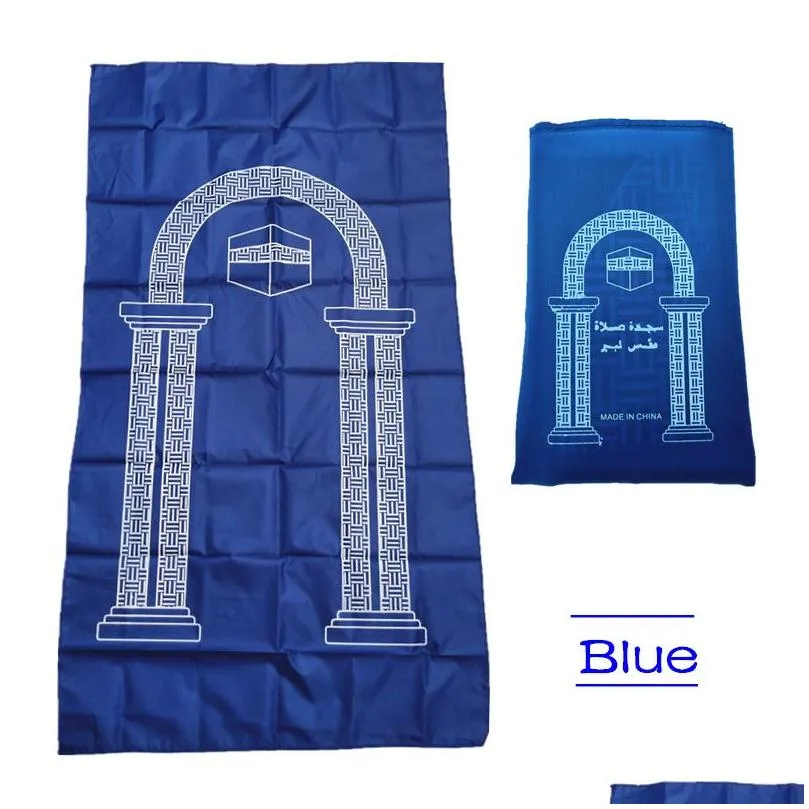 muslim prayer portable carpets braided mat outdoors portable travel pocket rug rectangular waterproof carpet