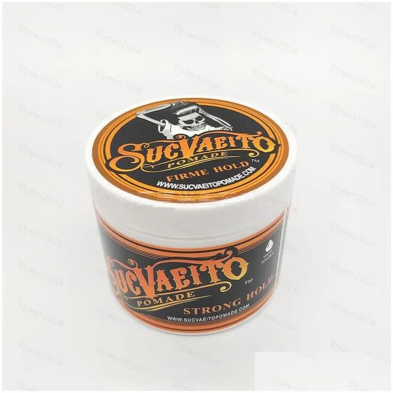 Suavecito Pomade Hold Strong Firme Hair Oil Wax Mud gel 113g 4oz