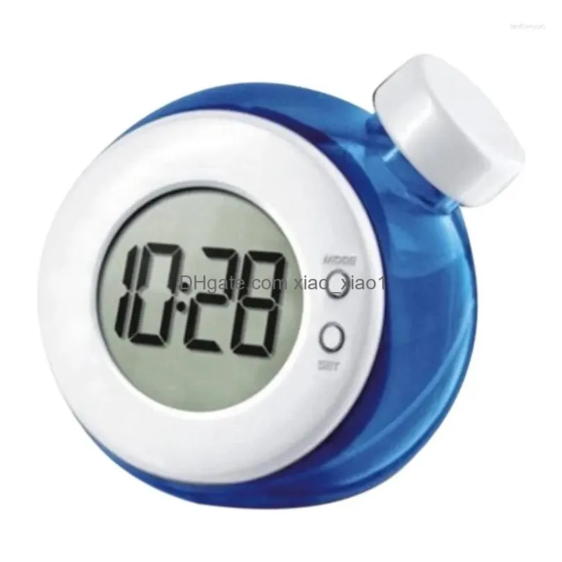 table clocks smart childrens hydraulic clock home bedroom desk water elements mute digital with calendar