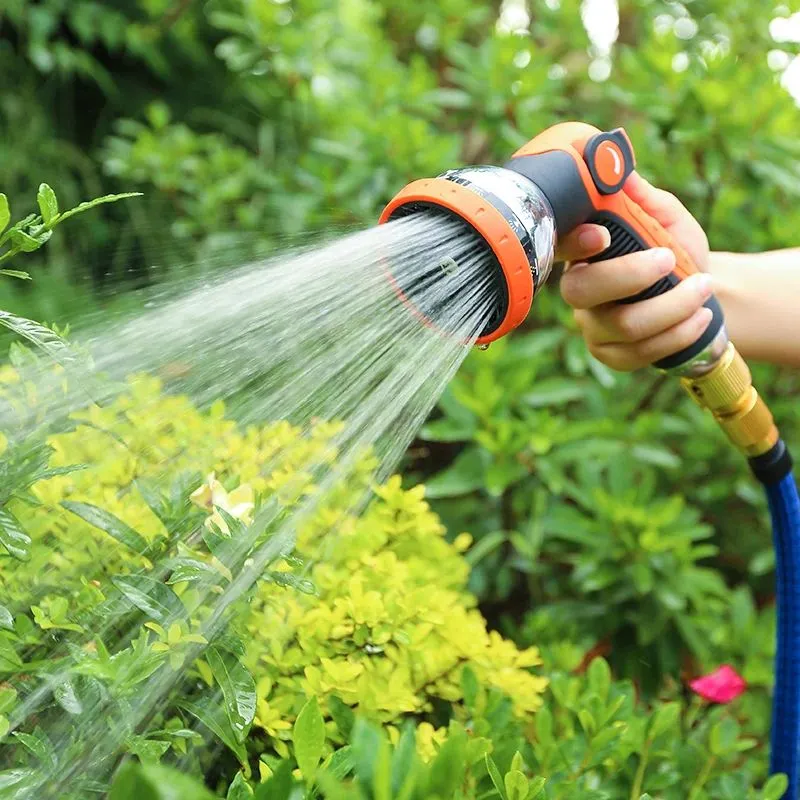 Washer Lightweight Garden Watering Hose High Pressure Metal Spray Nozzle Car Washing Gun Sprinkler Pistol Adjustable Cleaning Sprayer