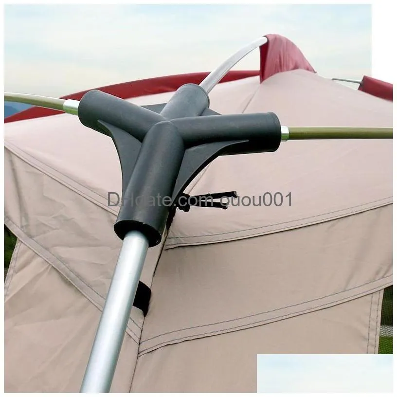 Tents And Shelters 5-8 Person Terlarge 365X365X210Cm High Quality Large Gazebo Sun Shelter Cam Tent Carpas De Drop Delivery Dh8Qm