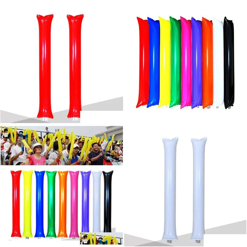 Noise Maker 2000 Pcs Thunder Sticks With Logo Inflatable Makers Drop Delivery Home Garden Festive Party Supplies Event Otek1