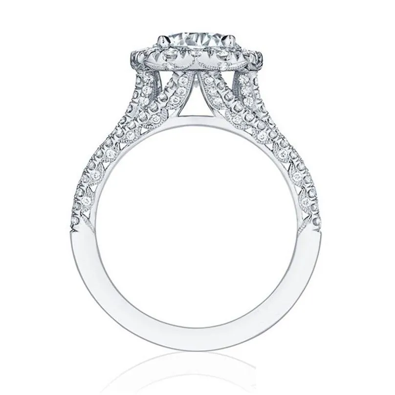Wedding Rings Designer Jewelry Stylish Womens With Brilliant Cubic Zirconia Luxury Engagement Ring Drop Delivery Otjx8