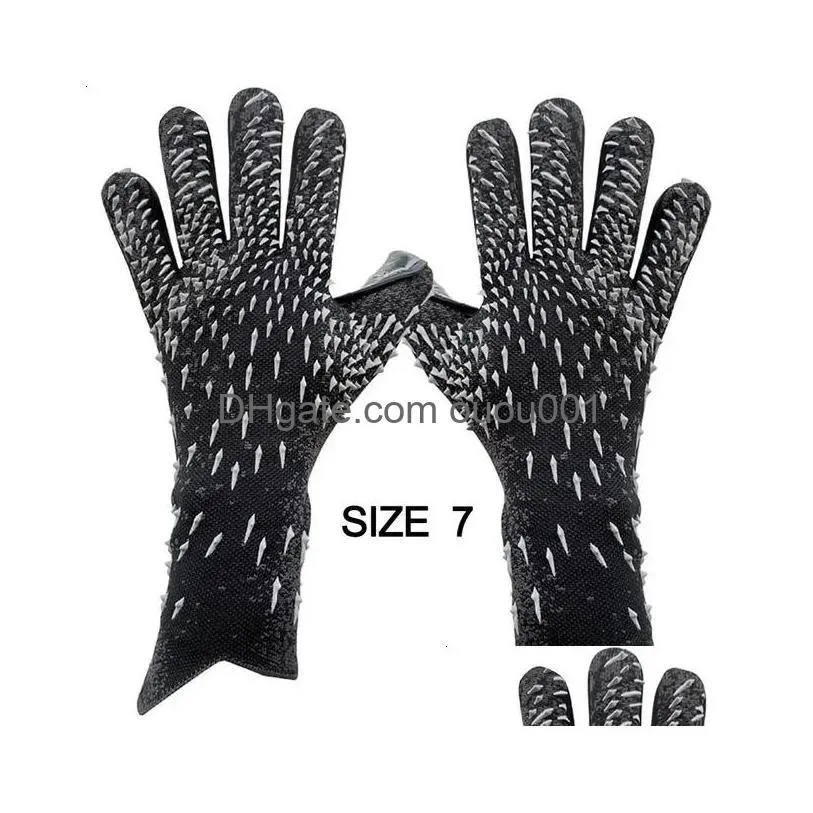 Sports Gloves Goalkeeper Strong Grip For Soccer Goalie With Size 6 7 8 9 10 Football Kids Youth And Adt 231109 Drop Delivery Dhis4