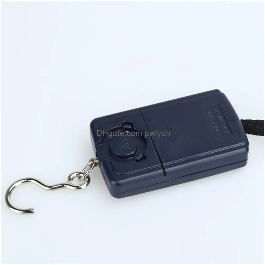 10g 40kg digital scales home lcd display hanging hook luggage fishing weight scale fashion portable mini electronic scales ooa10006