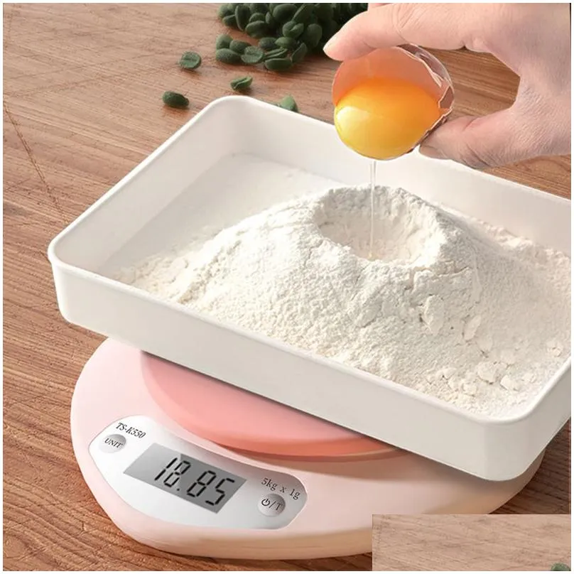 wholesale pink heart mini electronic digital scales kitchen scale accurate gram weighing baking scale 2000g/0.1g