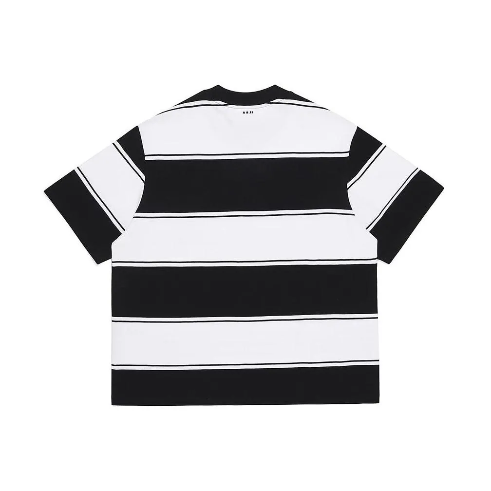 Men`S T-Shirts Mens Designer T Shirt Women Tshirts Striped Loose Short Sleeve T-Shirt Couple Tee Drop Delivery Apparel Clothing Tees P Dh5It