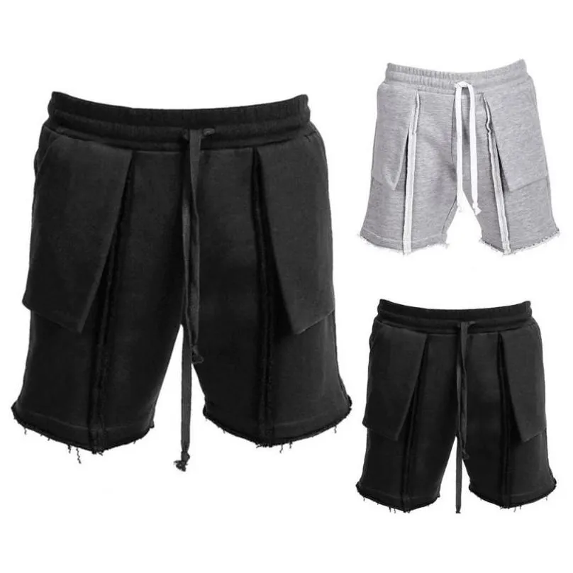 Men`S Shorts Mens Casual Skin-Friendly Knee-Length Trendy Men Sport Basketball Drop Delivery Apparel Clothing Dhdig