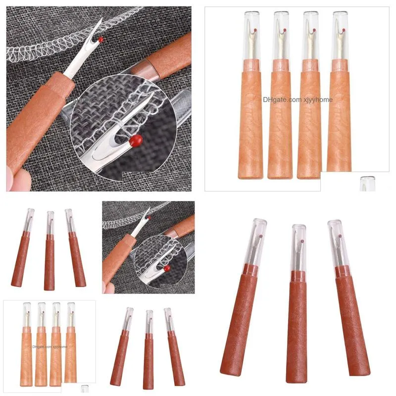 Craft Tools Home Garden 500Pcs Cross-Stitch Work Seam Ripper Take Out Stitches Device Needlework Sewing Accessories Drop Delivery Arts Dh3Zr