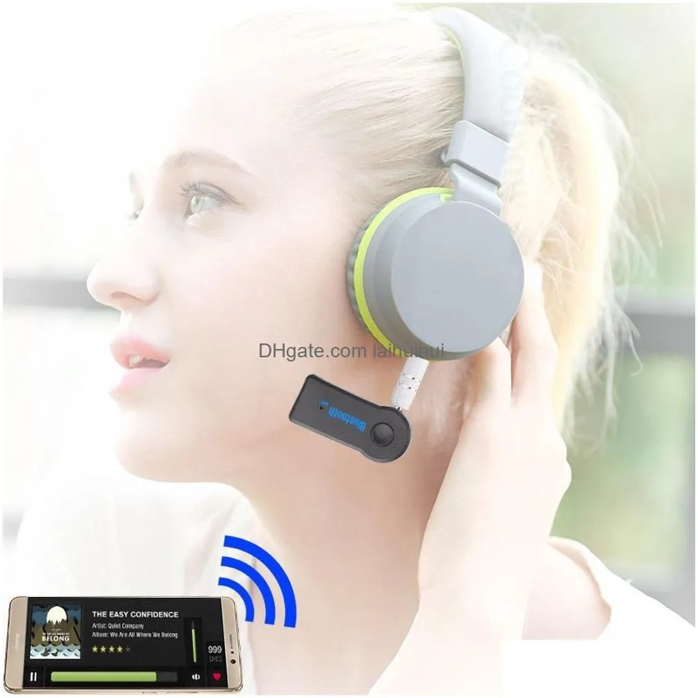  real stereo 3.5 blutooth wireless for car music o bluetooth receiver adapter aux 3.5mm a2dp for headphone reciever jack