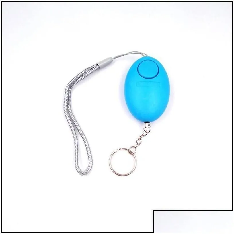Alarm Systems Self Defense Alarms 120Db Loud Keychain Alarm System Girl Women Protect Alert Personal Safety Emergency Security Syste