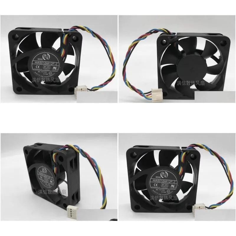 Free shipping original HUA HA5015M12F-Z DC12V 0.16A car audio silent cooling fan