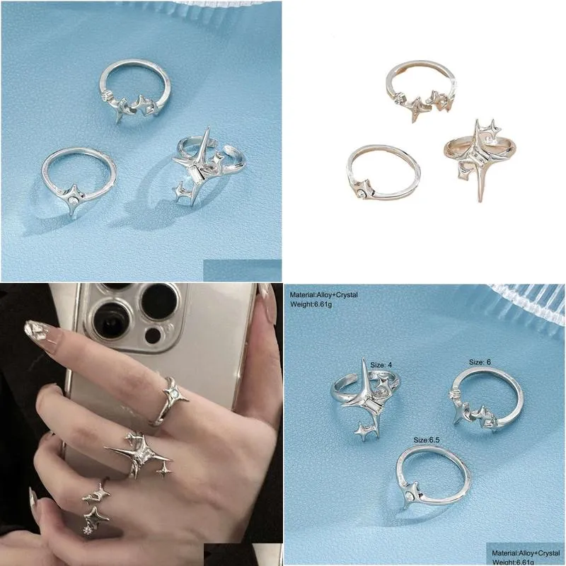 Chinese Style Unique Mangxing Couple Joint Instagram Design Ring