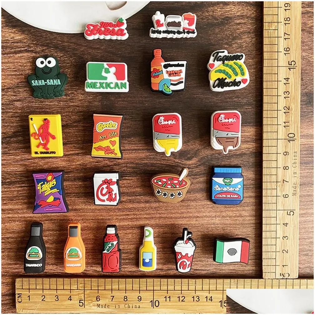 shoe parts accessories charms pins for clog sandals garden slippers wristband bracelet party favor birthday gifts decoration series