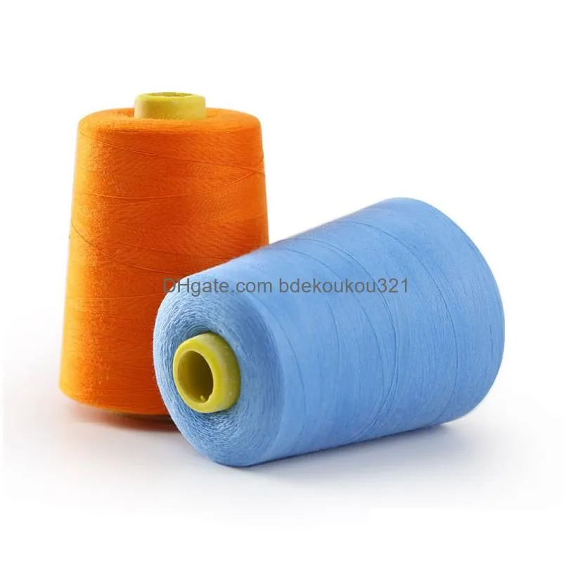 Sewing Notions & Tools Wholesale 8000 Yard Polyester Wearresistin Hine Embroidery Thread Mti Color Quality Home Textiles Drop Deliver Dhzhl