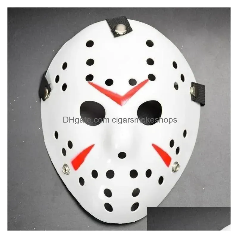 Party Masks Fast 12 Style Fl Face Masquerade Jason Cosplay Skl Mask Vs Friday Horror Hockey Halloween Costume Scary Festival Wholesale Dhsov