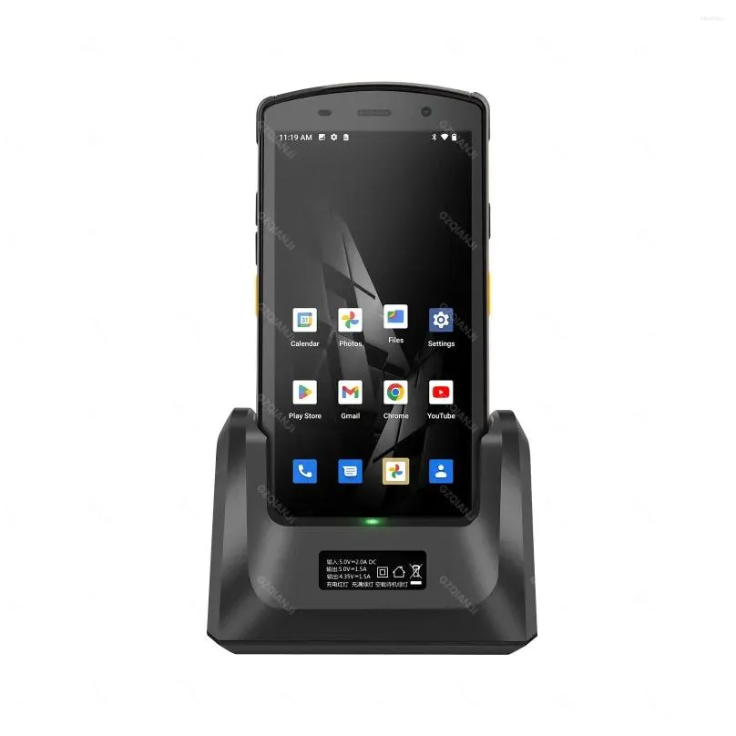 Android 12 PDA Terminal With NFC 2D Land CM660 1d Laser QR Scanner Reader WIFI Data Collector Device 