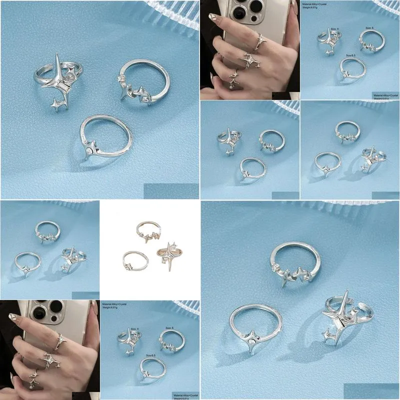 Chinese Style Unique Mangxing Couple Joint Instagram Design Ring