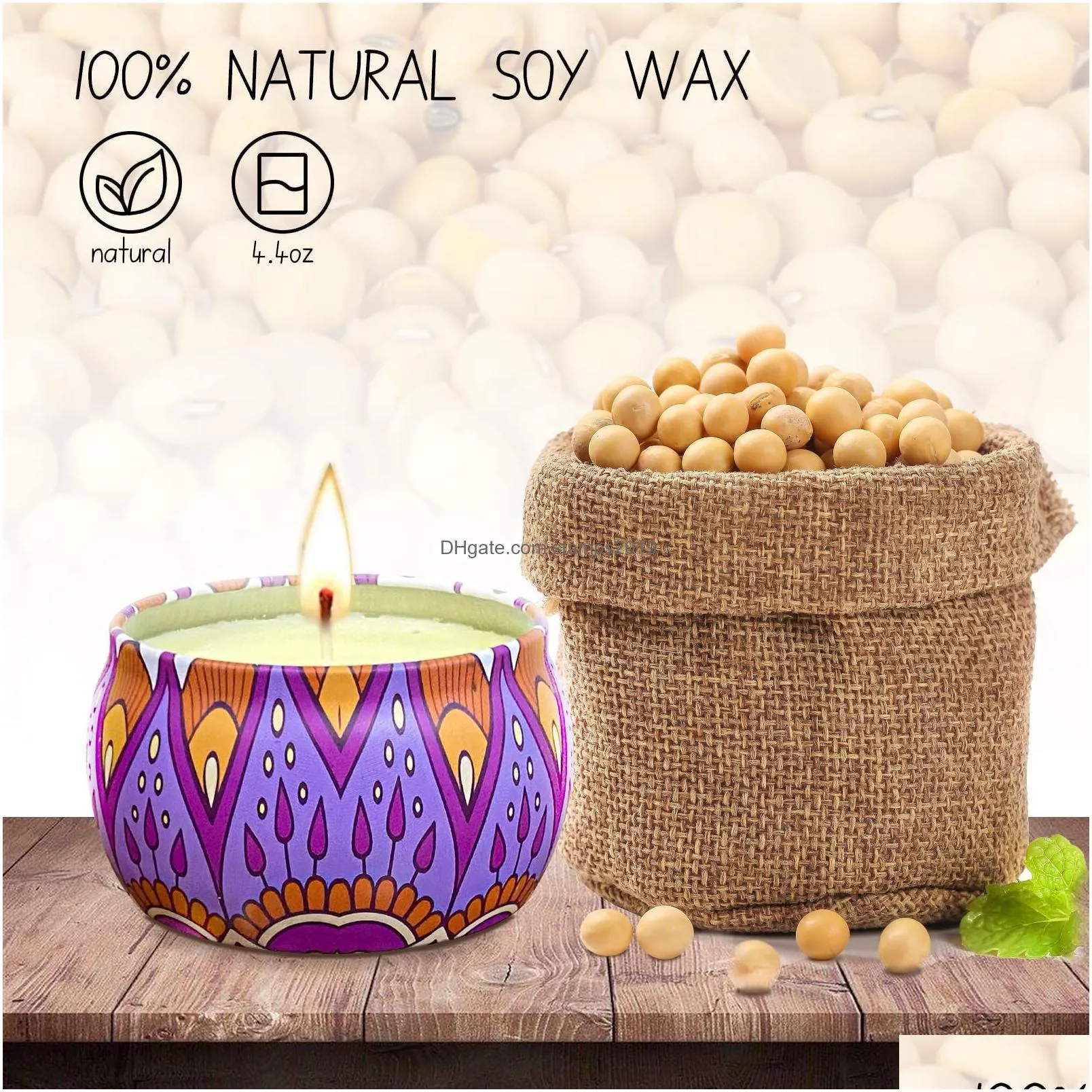 scented soy aromatherapy candles gifts for women premium body relax stress relief candles ideal gifts for birthday christmas thanksgiving mothers