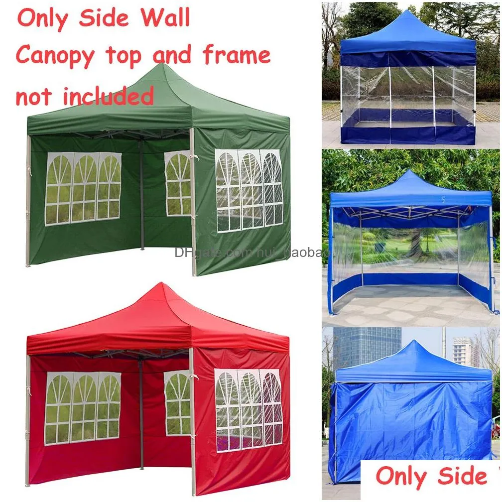 tents and shelters zk30 drop outdoor tent oxford cloth wall rainproof waterproof tent gazebo garden shade shelter without canopy top frame