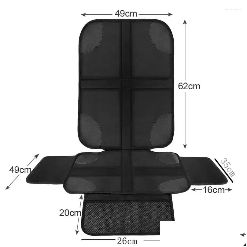 Stroller Parts Safety Rear Backseat Pad Mat Car Seat Protector Cover Nterface Protection Blanket Cushion For Kids Child