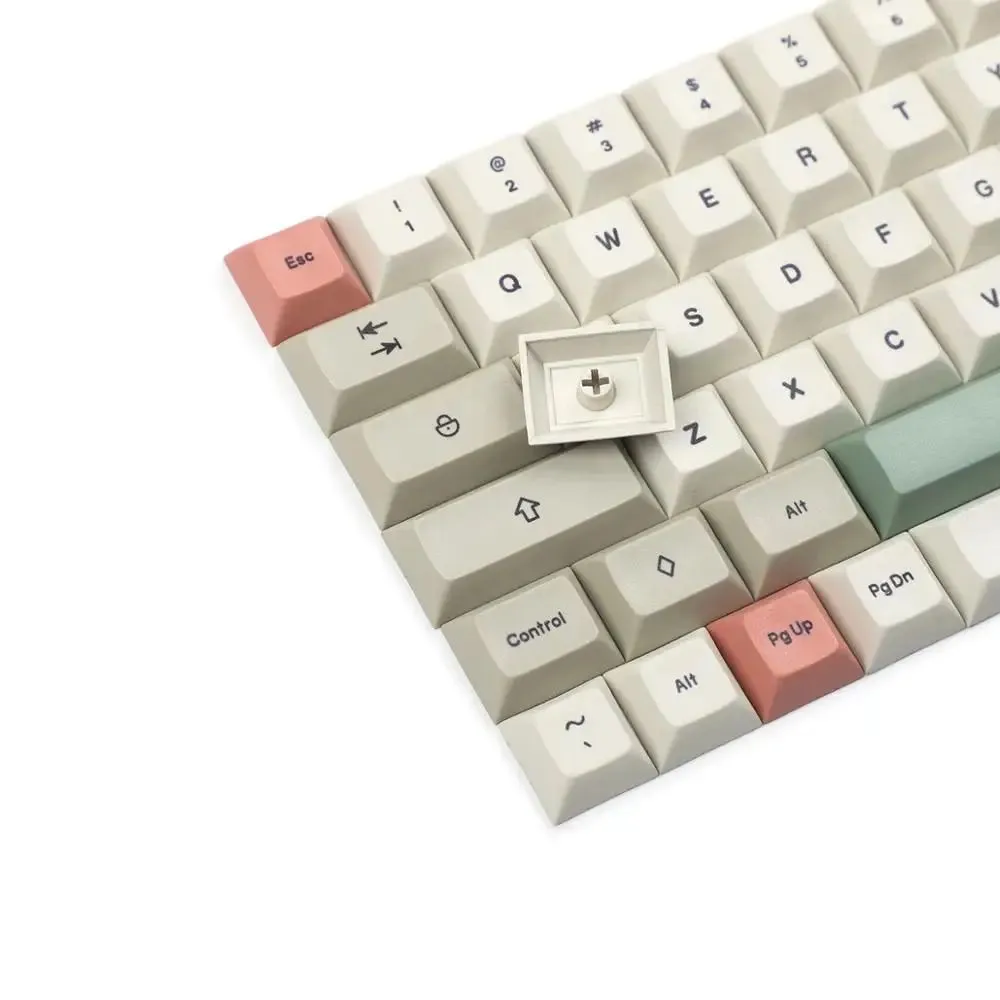 Accessories YMDK DSA Profile 9009 Blank Dye Sub 61 64 68 ANSI Keyset Thick PBT Keycap set For MX Mechanical Keyboard GH60 XD64 GK64