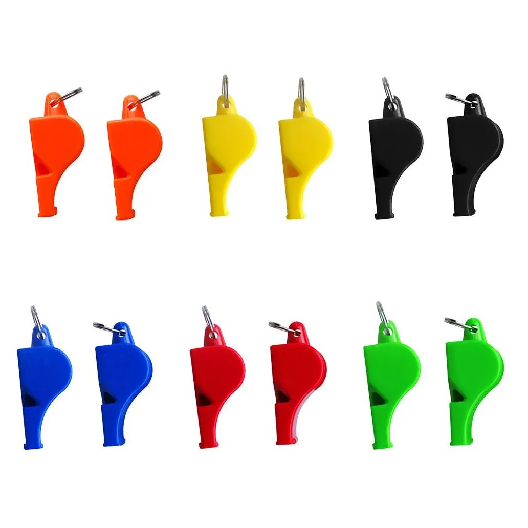 Safety Whistle Super Loud Sports Referee Whistle Emergency Survival tool for Outdoor Hiking Camping Fishing Travel Silbato3772498
