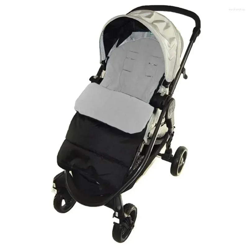 Stroller Parts Universal Winter Baby Sleeping Bag Footmuff Warm Zipper Sleep Sack Seat Cushion Kids Windproof Born Accessories