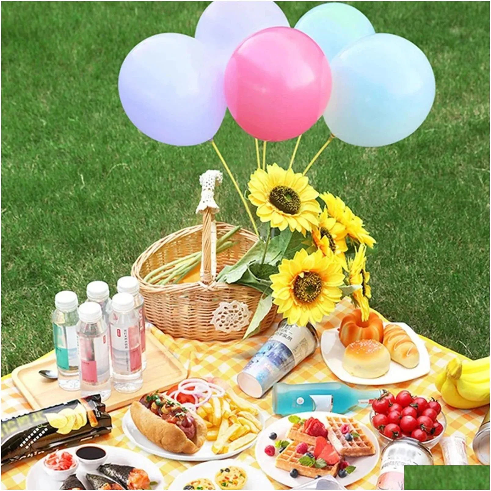 Outdoor Pads Mat 200X150Cm Large Picnic Blanket Foldable Portable Thicken Waterproof Beach Cam Slee Drop Delivery Sports Outdoors Camp