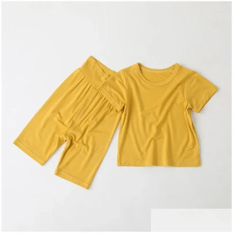 Clothing Sets Infant Underwear Suits Born Baby Girl Outfits Summer Babies Clothes Little Boy Pullover Trousers Kids Home
