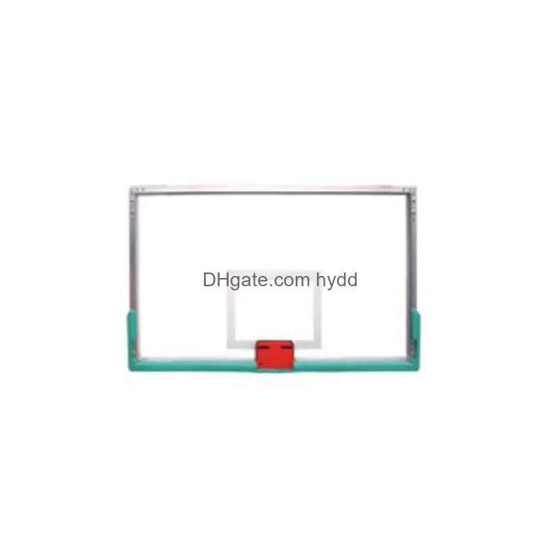 tempered glass standard basketball backboard indoor outdoor school sports equipment