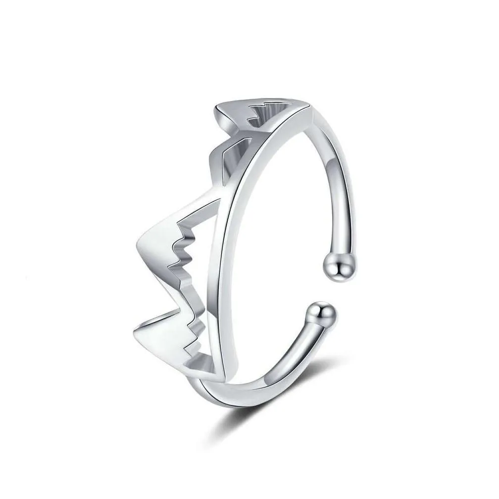 Fashion Adjustable Wind Mountain Shape Index Finger