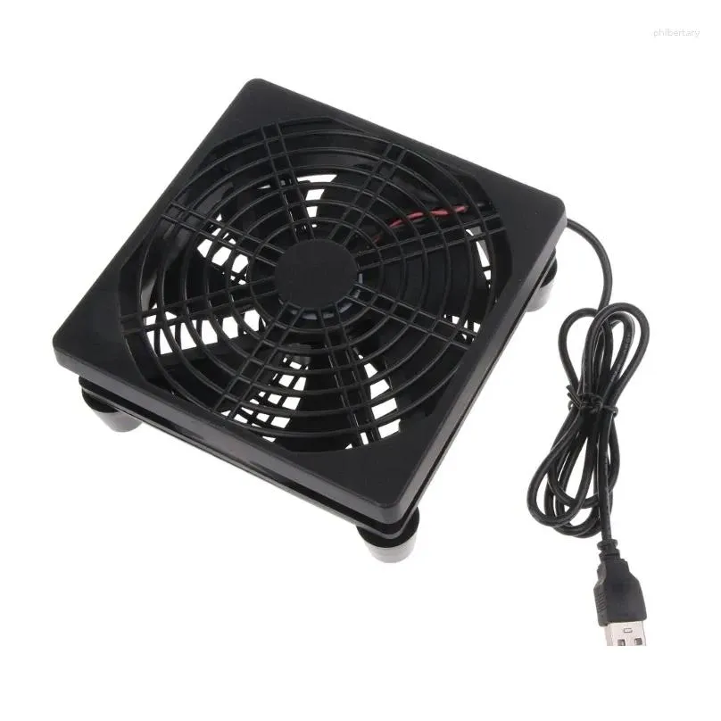 Computer Coolings 12cm Cooling Fan 5V USB Power Supply Quiet Silent For Router Set-Top Box Dropship