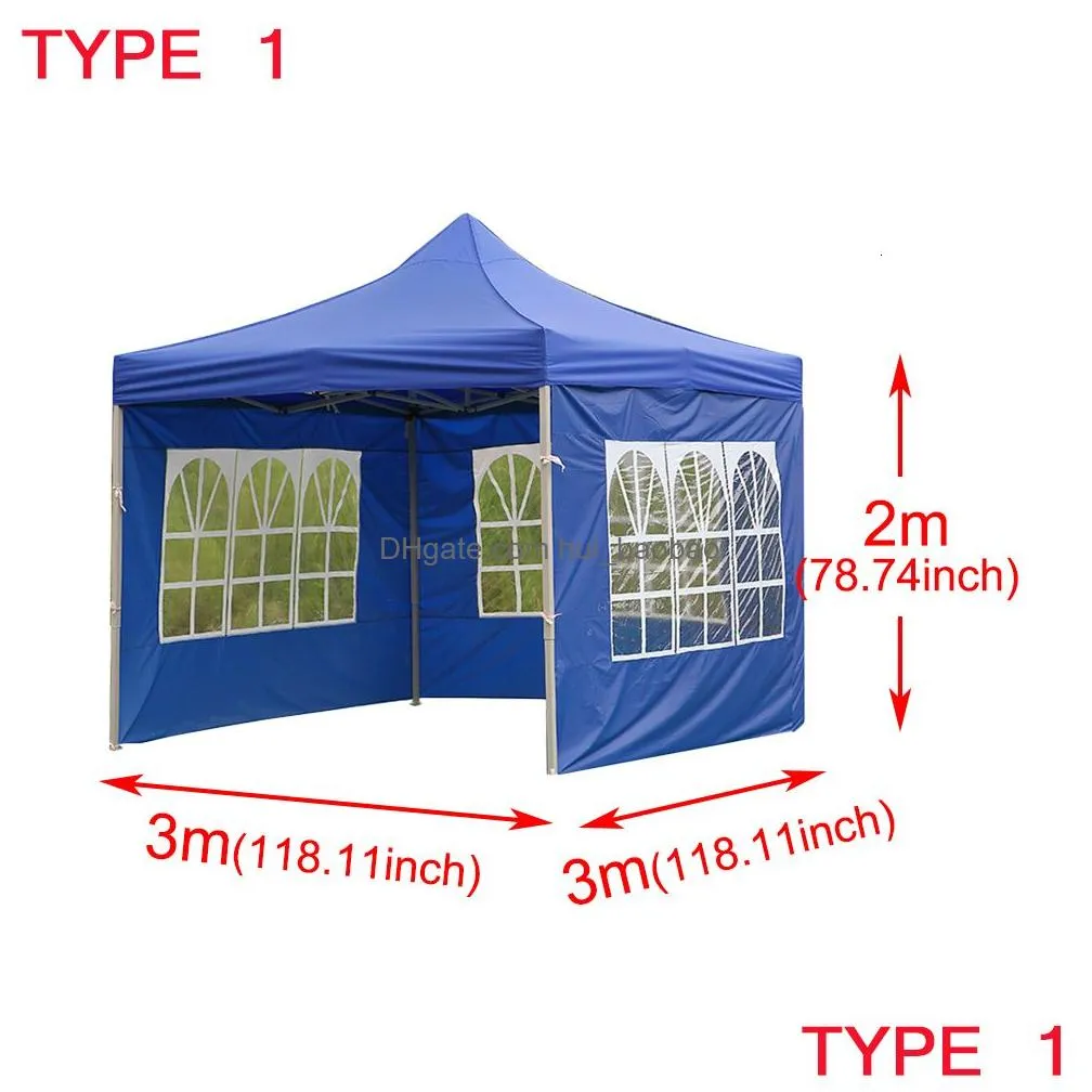 tents and shelters zk30 drop outdoor tent oxford cloth wall rainproof waterproof tent gazebo garden shade shelter without canopy top frame