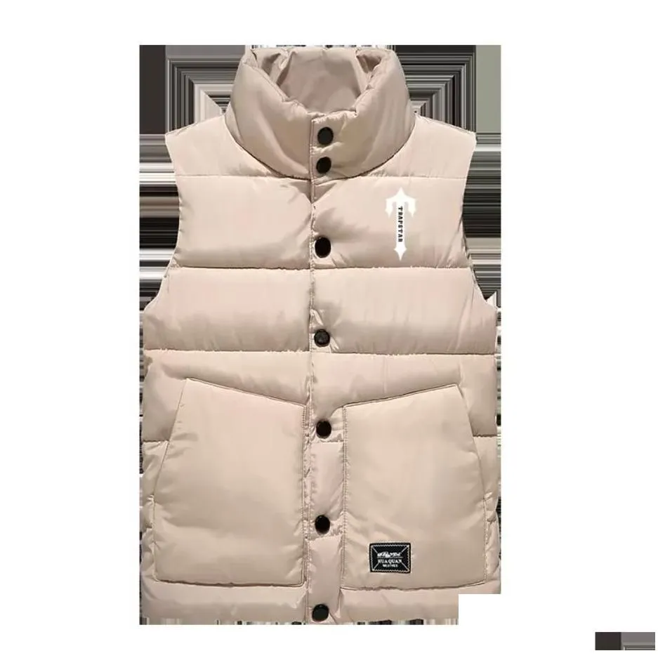 Jacket Men`s Vests Oversized style Down Vest Autumn Winter Fashion Bodywarmer Waterproof Coat361U