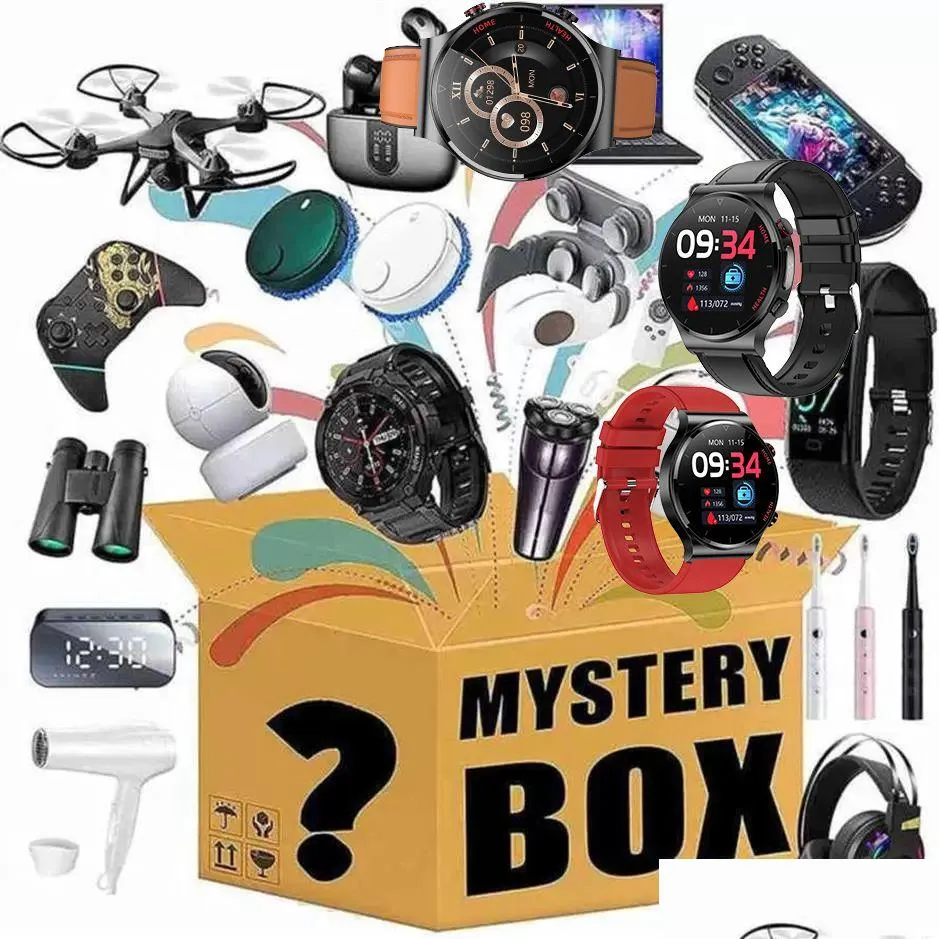 Other Festive Party Supplies 2023 Lucky Mystery Box Blind Boxes Appliances Home Item Electronic Style Product Such Headsets Smart W Dhrty